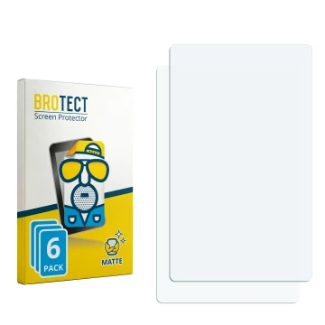 Vorderseite einer Produktverpackung mit dem Markenlogo BROTECT. Daneben ist der zugehörige Displayschutz.