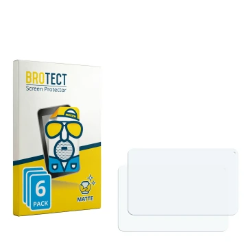 Vorderseite einer Produktverpackung mit dem Markenlogo BROTECT. Daneben ist der zugehörige Displayschutz.