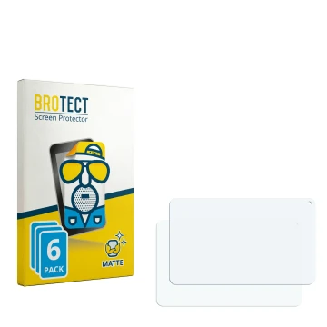 Vorderseite einer Produktverpackung mit dem Markenlogo BROTECT. Daneben ist der zugehörige Displayschutz.