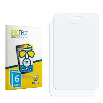 Vorderseite einer Produktverpackung mit dem Markenlogo BROTECT. Daneben ist der zugehörige Displayschutz.