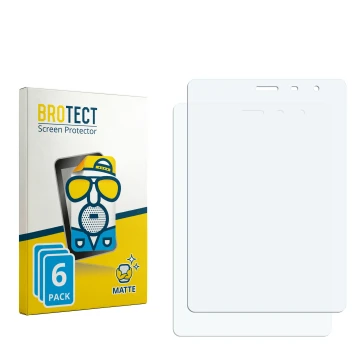 Vorderseite einer Produktverpackung mit dem Markenlogo BROTECT. Daneben ist der zugehörige Displayschutz.