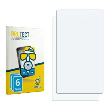 Vorderseite einer Produktverpackung mit dem Markenlogo BROTECT. Daneben ist der zugehörige Displayschutz.
