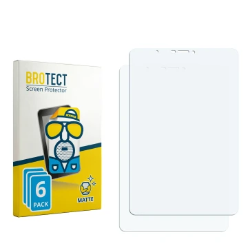 Vorderseite einer Produktverpackung mit dem Markenlogo BROTECT. Daneben ist der zugehörige Displayschutz.