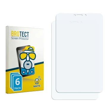 Vorderseite einer Produktverpackung mit dem Markenlogo BROTECT. Daneben ist der zugehörige Displayschutz.