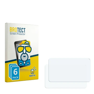 Vorderseite einer Produktverpackung mit dem Markenlogo BROTECT. Daneben ist der zugehörige Displayschutz.