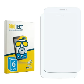 Vorderseite einer Produktverpackung mit dem Markenlogo BROTECT. Daneben ist der zugehörige Displayschutz.