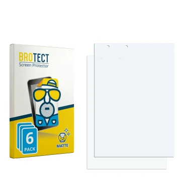 Vorderseite einer Produktverpackung mit dem Markenlogo BROTECT. Daneben ist der zugehörige Displayschutz.