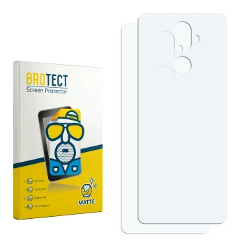 Vorderseite einer Produktverpackung mit dem Markenlogo BROTECT. Daneben ist der zugehörige Displayschutz.