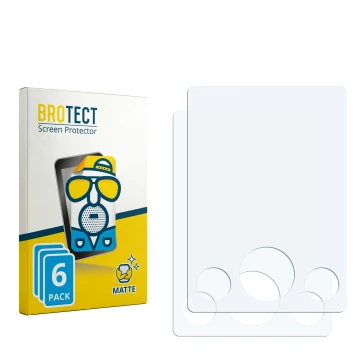 Vorderseite einer Produktverpackung mit dem Markenlogo BROTECT. Daneben ist der zugehörige Displayschutz.