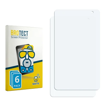 Vorderseite einer Produktverpackung mit dem Markenlogo BROTECT. Daneben ist der zugehörige Displayschutz.
