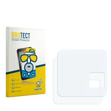 Vorderseite einer Produktverpackung mit dem Markenlogo BROTECT. Daneben ist der zugehörige Displayschutz.