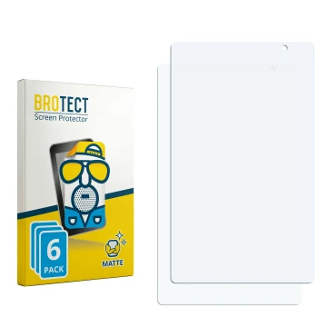 Vorderseite einer Produktverpackung mit dem Markenlogo BROTECT. Daneben ist der zugehörige Displayschutz.