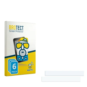 Vorderseite einer Produktverpackung mit dem Markenlogo BROTECT. Daneben ist der zugehörige Displayschutz.