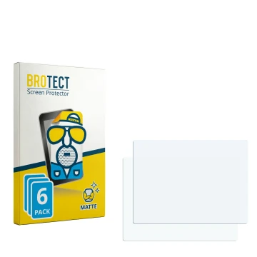 Vorderseite einer Produktverpackung mit dem Markenlogo BROTECT. Daneben ist der zugehörige Displayschutz.