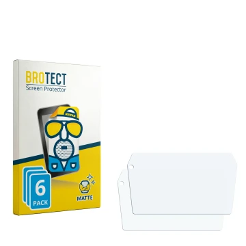 Vorderseite einer Produktverpackung mit dem Markenlogo BROTECT. Daneben ist der zugehörige Displayschutz.