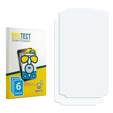 Vorderseite einer Produktverpackung mit dem Markenlogo BROTECT. Daneben ist der zugehörige Displayschutz.