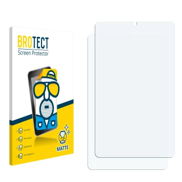 Vorderseite einer Produktverpackung mit dem Markenlogo BROTECT. Daneben ist der zugehörige Displayschutz.