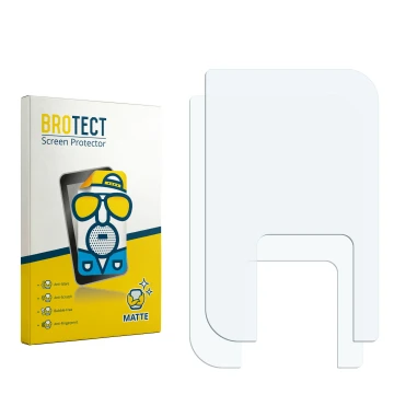 Vorderseite einer Produktverpackung mit dem Markenlogo BROTECT. Daneben ist der zugehörige Displayschutz.