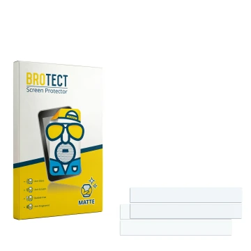 Vorderseite einer Produktverpackung mit dem Markenlogo BROTECT. Daneben ist der zugehörige Displayschutz.