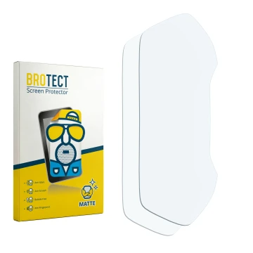 Vorderseite einer Produktverpackung mit dem Markenlogo BROTECT. Daneben ist der zugehörige Displayschutz.