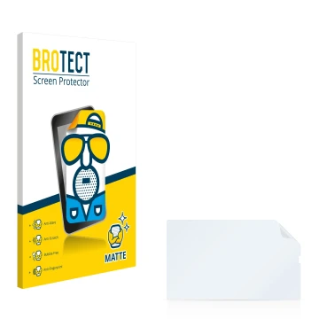 Vorderseite einer Produktverpackung mit dem Markenlogo BROTECT. Daneben ist der zugehörige Displayschutz.