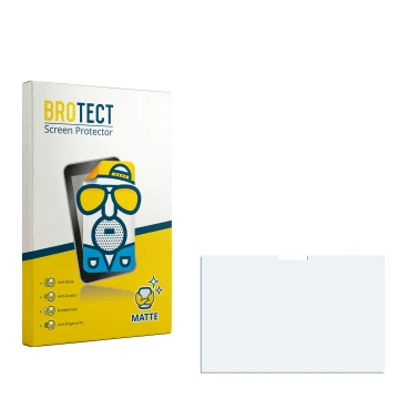 Vorderseite einer Produktverpackung mit dem Markenlogo BROTECT. Daneben ist der zugehörige Displayschutz.