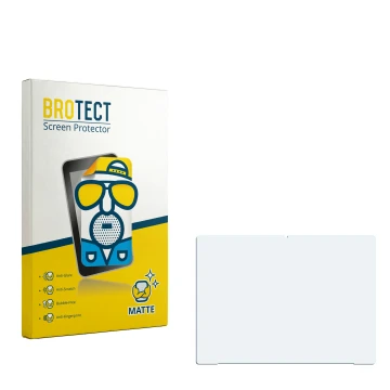 Vorderseite einer Produktverpackung mit dem Markenlogo BROTECT. Daneben ist der zugehörige Displayschutz.