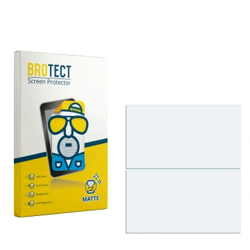 Vorderseite einer Produktverpackung mit dem Markenlogo BROTECT. Daneben ist der zugehörige Displayschutz.