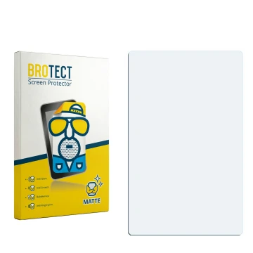 Vorderseite einer Produktverpackung mit dem Markenlogo BROTECT. Daneben ist der zugehörige Displayschutz.