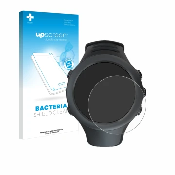 Vorderseite einer Produktverpackung mit dem Markenlogo upscreen. Daneben ist das Gerät Suunto Ambit3 Sport Black mit dem zugeh