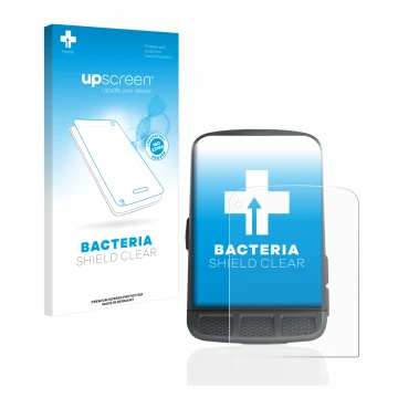 Vorderseite einer Produktverpackung mit dem Markenlogo upscreen. Daneben ist das Gerät Wahoo Elemnt Roam mit dem zugehörigen D