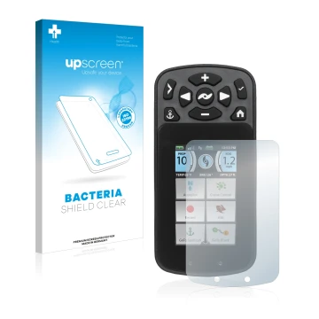 Vorderseite einer Produktverpackung mit dem Markenlogo upscreen. Daneben ist das Gerät Minn Kota I-Pilot Link mit dem zugehöri