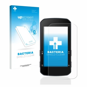 Vorderseite einer Produktverpackung mit dem Markenlogo upscreen. Daneben ist das Gerät Bryton Rider 750 mit dem zugehörigen Di