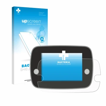 Vorderseite einer Produktverpackung mit dem Markenlogo upscreen. Daneben ist das Gerät Fiat 500 Series 8 2020 Uconnect 7