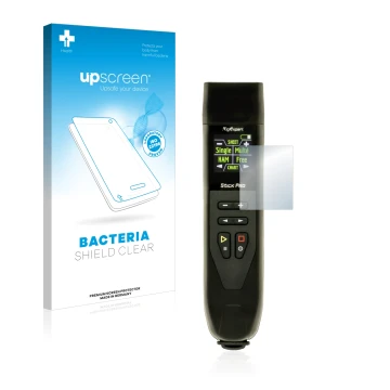 Vorderseite einer Produktverpackung mit dem Markenlogo upscreen. Daneben ist das Gerät RigExpert Stick Pro mit dem zugehörigen