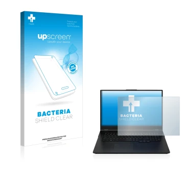 Vorderseite einer Produktverpackung mit dem Markenlogo upscreen. Daneben ist das Gerät Zenec Z-E2055 mit dem zugehörigen Displ