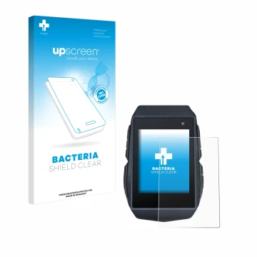 Vorderseite einer Produktverpackung mit dem Markenlogo upscreen. Daneben ist das Gerät Sigma ROX 11.1 Evo mit dem zugehörigen 