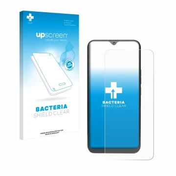 Vorderseite einer Produktverpackung mit dem Markenlogo upscreen. Daneben ist das Gerät 4G Systems Rephone mit dem zugehörigen 