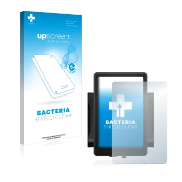 Vorderseite einer Produktverpackung mit dem Markenlogo upscreen. Daneben ist das Gerät Bafang 860c mit dem zugehörigen Display