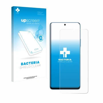 Vorderseite einer Produktverpackung mit dem Markenlogo upscreen. Daneben ist das Gerät Honor Magic 4 Lite mit dem zugehörigen 