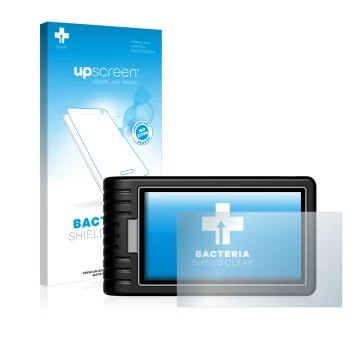 Vorderseite einer Produktverpackung mit dem Markenlogo upscreen. Daneben ist das Gerät Topdon ArtiDiag 800 BT mit dem zugehöri