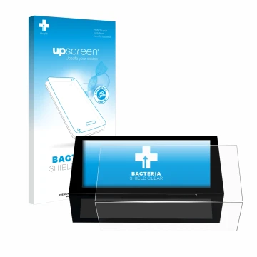 Vorderseite einer Produktverpackung mit dem Markenlogo upscreen. Daneben ist das Gerät Peugeot 308 2022 Infotainment System 10