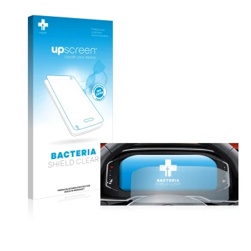 Vorderseite einer Produktverpackung mit dem Markenlogo upscreen. Daneben ist das Gerät Volkswagen Tiguan 2021 Digital Cockpit 