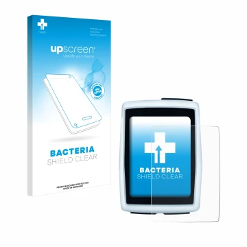 Vorderseite einer Produktverpackung mit dem Markenlogo upscreen. Daneben ist das Gerät Sigma BC 12.0 WL mit dem zugehörigen Di