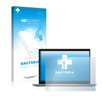 Vorderseite einer Produktverpackung mit dem Markenlogo upscreen. Daneben ist das Gerät Lenovo ThinkPad T14s Gen 3 mit dem zuge