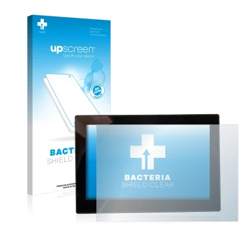 Vorderseite einer Produktverpackung mit dem Markenlogo upscreen. Daneben ist das Gerät MG 4 7-Zoll Digitales Instrumentendispl