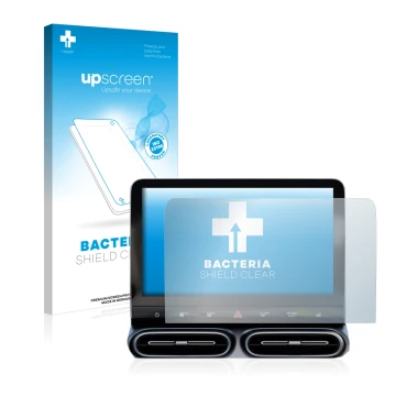 Vorderseite einer Produktverpackung mit dem Markenlogo upscreen. Daneben ist das Gerät Smart #1 Pro+ 12,8