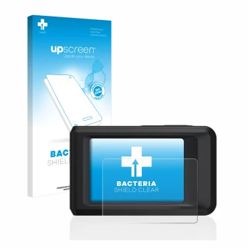 Vorderseite einer Produktverpackung mit dem Markenlogo upscreen. Daneben ist das Gerät Hikmicro Pocket 2 mit dem zugehörigen D