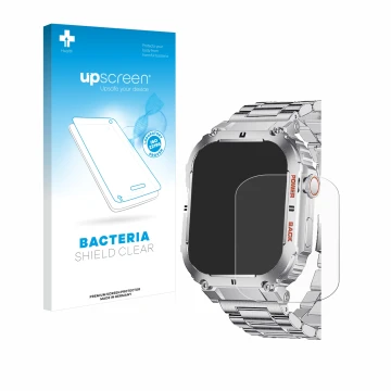 Vorderseite einer Produktverpackung mit dem Markenlogo upscreen. Daneben ist das Gerät LIGE K-57 1.96