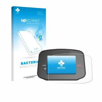 Vorderseite einer Produktverpackung mit dem Markenlogo upscreen. Daneben ist das Gerät PowaKaddy CT8 GPS mit dem zugehörigen D
